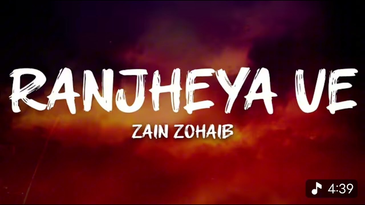 Ranjheya ve Full song Therapy ❤️🌜💕 