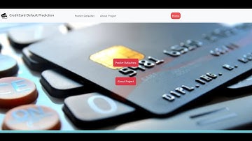 Credit Card Default Prediction | Machine Learning | Data Science | Python