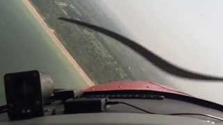 Falco series 3 over Normandy Beaches