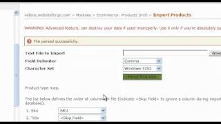 How to Import Products