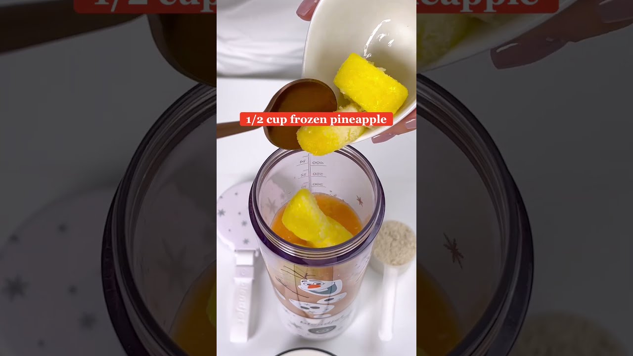 Orange Carrot Protein Shake BlendJet Recipe