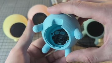 Assembly: Sphere Enclosure (drxO1) for Seeed Studio 1.28 Round touch Display for XIAO