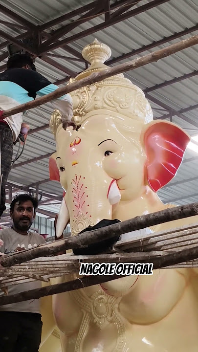 2025 Lalbagh Cha Raja Ganesh Making | #lalbaughcharaja #mumbaiganpati #shorts