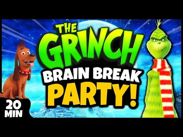 🎄 The Grinch Brain Break Party 🎄 Freeze Dance 🎄 Christmas 🎄 Just Dance class=