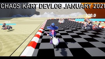 Chaos Kart Devlog January 2021 Wrap Up