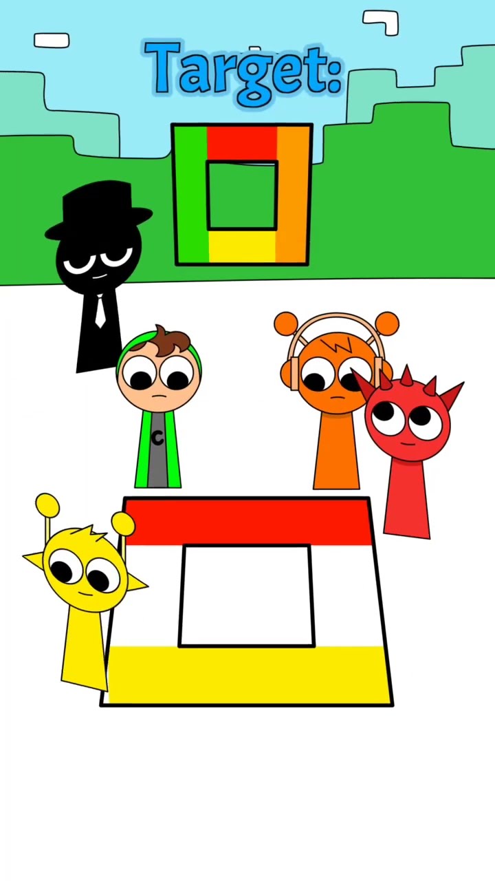 Desafio das cores dos Sprunks