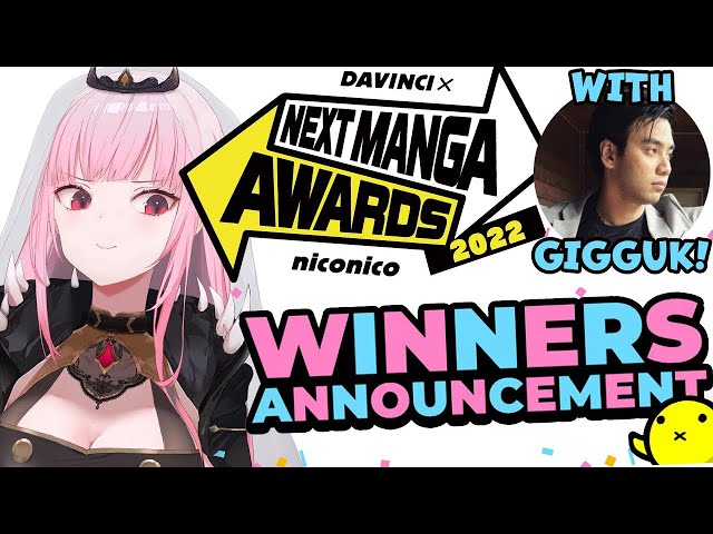 NEXT MANGA AWARDS 2022 with  @Gigguk  ! #NextMangaAwardsのサムネイル