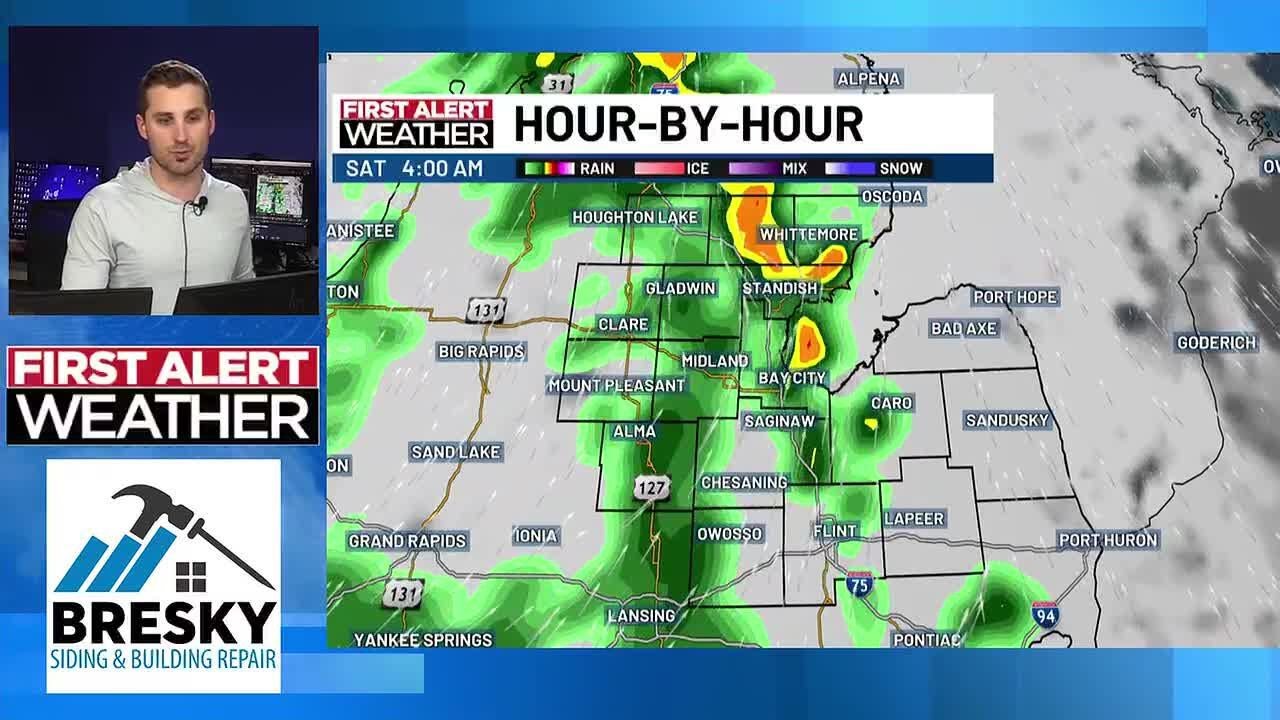 First Alert Weather Update: Overnight rain - YouTube
