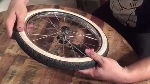 How to Change the Tire / Inner Tube on an Emmaljunga Mondial De Luxe