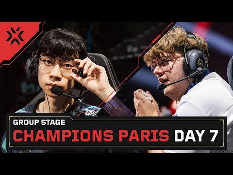 [FR] TL vs EDG & SEN vs XLG | VALORANT CHAMPIONS PARIS J7 | Phase de Groupe