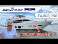 We just bought this £4,000,000 Princess 88 - (and refitted it)  Let me show you everything!