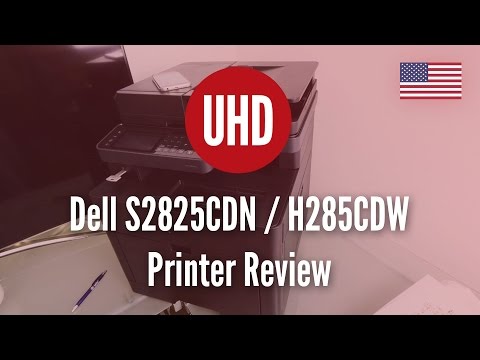 Dell S2825CDN /  H285CDW Printer Review [4K UHD]