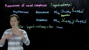 L20 Reactivity of metal complexes