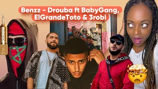 Benzz - Drouba ft BabyGang, ElGrandeToto & 3robi (فيديو رسمي) Reaction 🇲🇦🇬🇧🔥