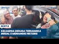 Keluarga diduga tersangka inisial s menangis histeris saat berangkat ke polda sulbar penuhi panggila