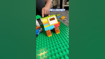 Fun & creativity #lego #duplo #movimento #stem #steam #learningthroughplay #shorts #short #bricks