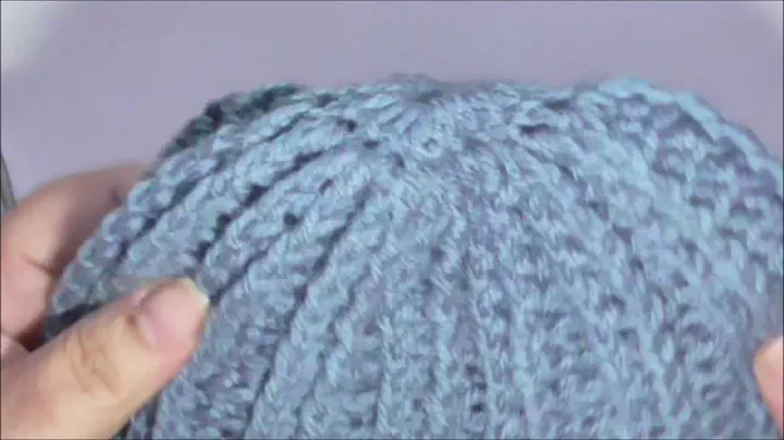 Master the Easiest Ribbed Hat with Crochet!