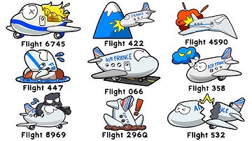 Every Worst Air France Accident Explained in 12 Minutes