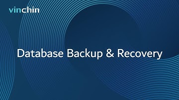 Database Backup & Recovery 【8.0 Live】