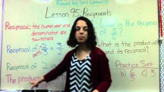 Lesson 95: Reciprocals