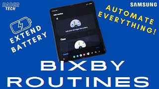 Bixby Routines | Automate your Samsung Galaxy device! Z Fold 4, Tab S8 Ultra, S22 Ultra and more!