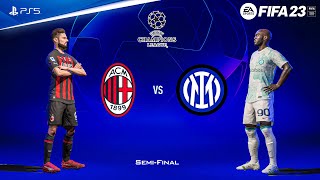 FIFA 23 - AC Milan vs Inter - UEFA Champions League 22/23 Full Match - PS5™ Gameplay [4K60]