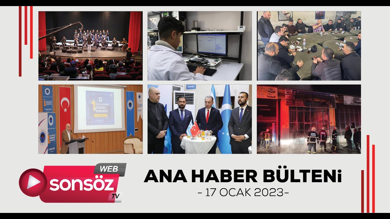 Batman Ana Haber B&uuml;lteni - 17 Ocak 2023