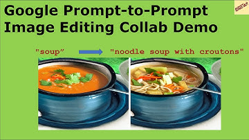 Google Prompt-to-Prompt Image Editing  Collab Demo