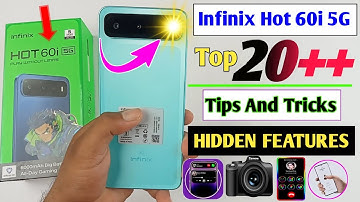 Infinix Hot 60i 5g Tips And Tricks / Infinix Hot 60i Top 20++ Hidden Features / infinix hot 60i tips