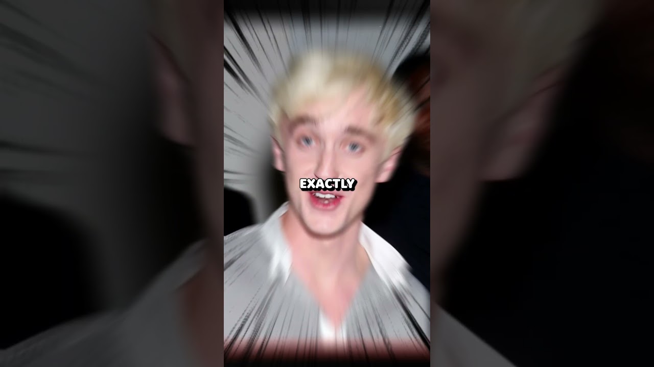 The story of how Tom Felton got the role of Draco Malfoy… sort of 😂 #harrypotter #dracomalfoy