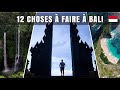 12 choses  faire  bali en indonsie