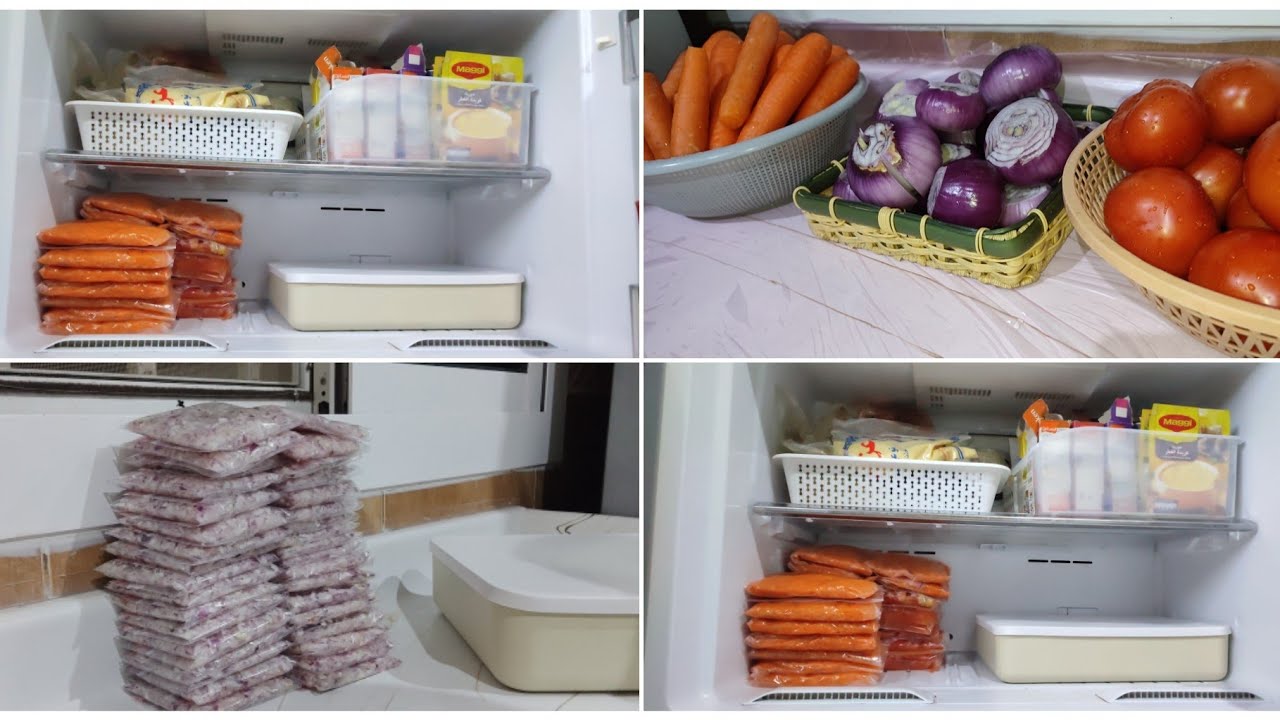 ثالث مفرزنات رمضان2023🌙بكل نظافه وترتيب