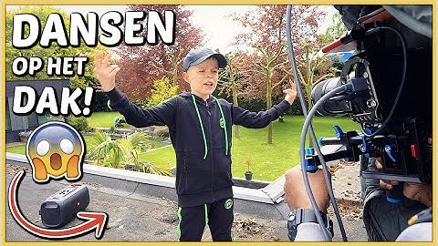BACKSTAGE ViDEOCLiP VAN LUAN “ DANSEN” 🎧 | Bellinga Vlog #2449