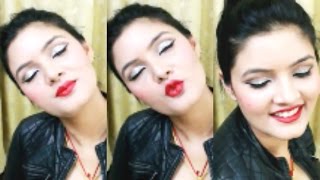 Silver Glitter Smokey Eye Makeup Tutorial | Valentine day 2016 | YouTube India