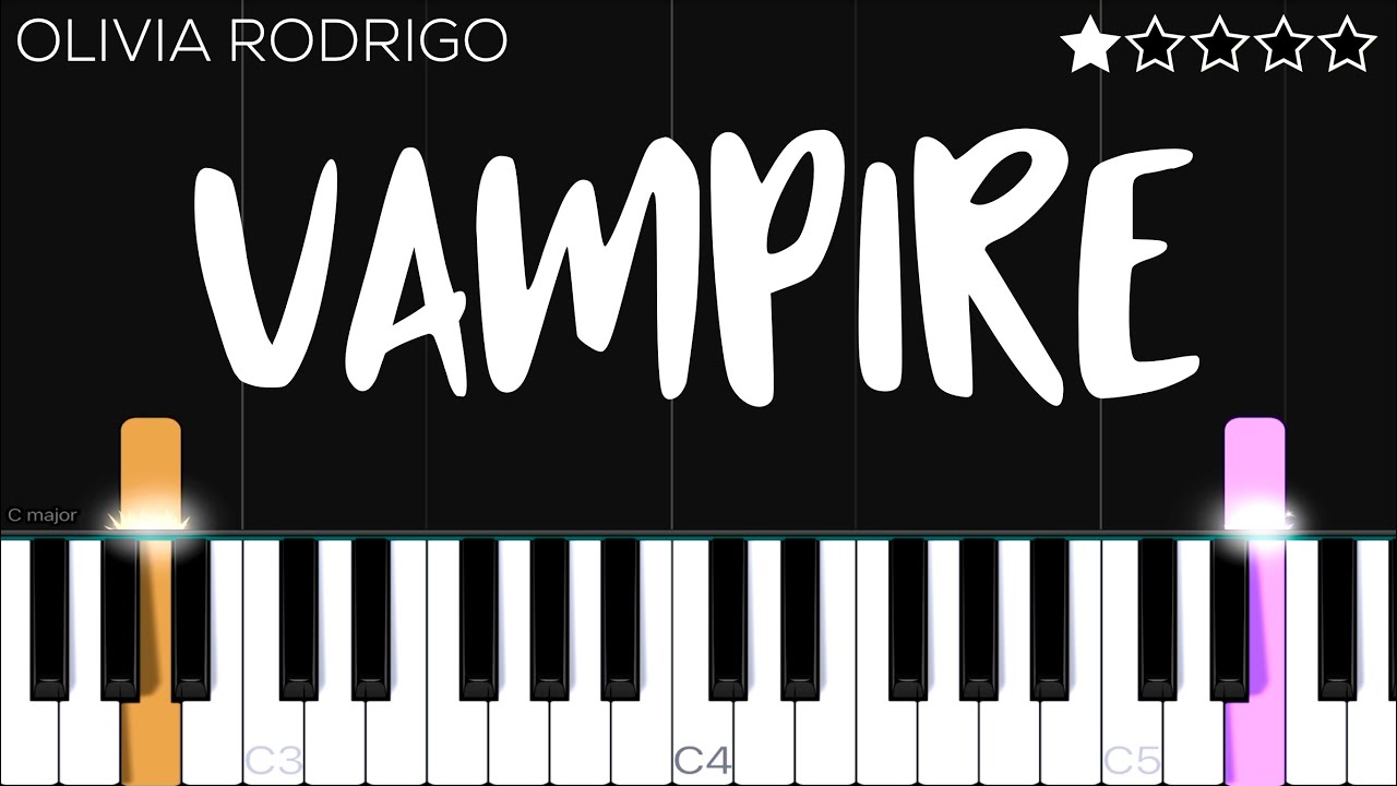 Vampire Waltz Sheet music for Piano (Solo) Easy