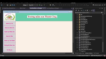 Đồ án kết thúc môn - Phần mềm quản lý bữa ăn học sinh - tạo thời khoá biểu bữa ăn - bằng C#
