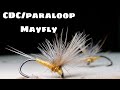 Fly tying cdcparaloop mayfly by jorge g huertes