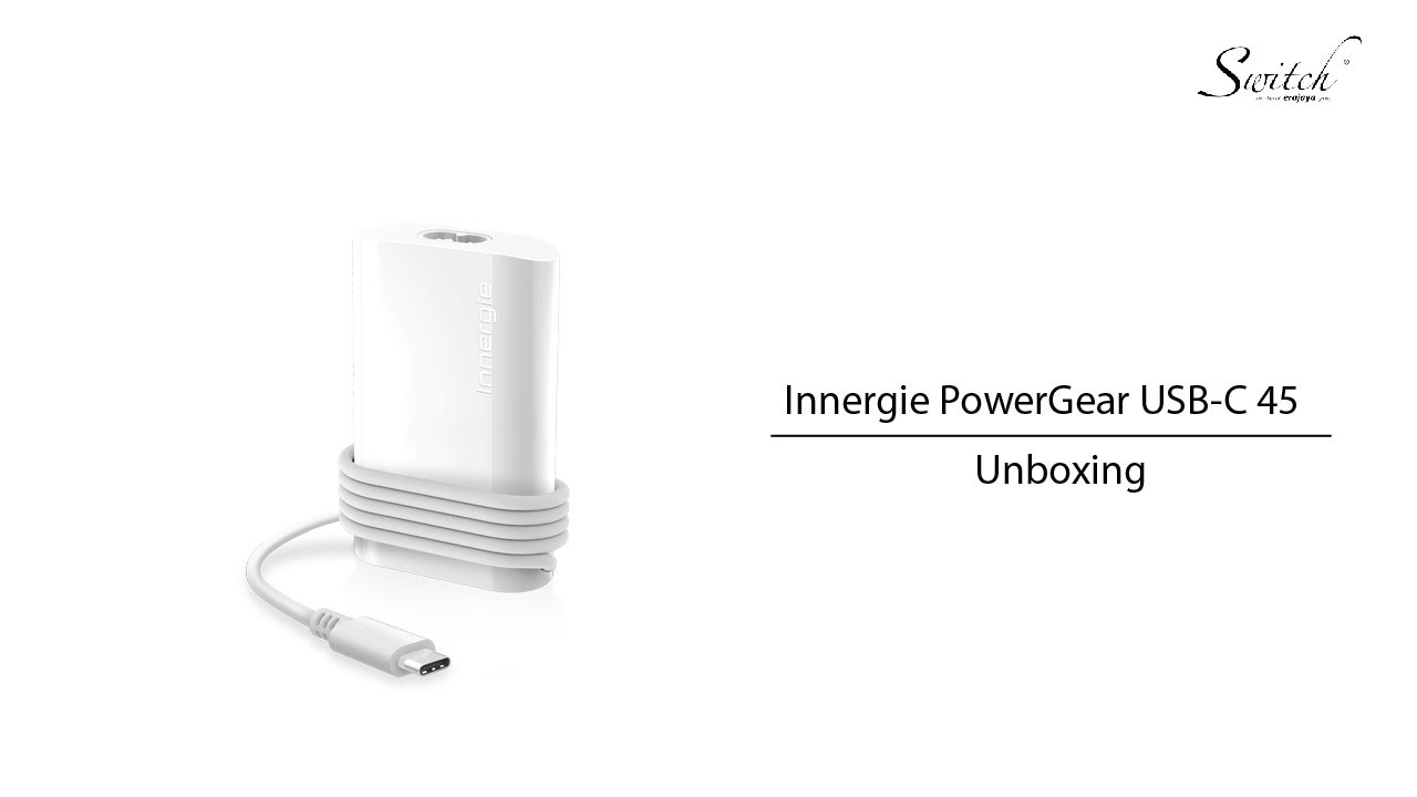 Innergie PowerGear USB-C 45 Unboxing - YouTube
