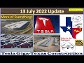 Tesla Gigafactory Texas 13 July 2022 Cyber Truck & Model Y Factory Construction Update (07:15AM)