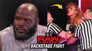 Becky Lynch and Mark Henry Get Into Horrible BACKSTAGE FIGHT Over His Comments - WWE Raw Reunion