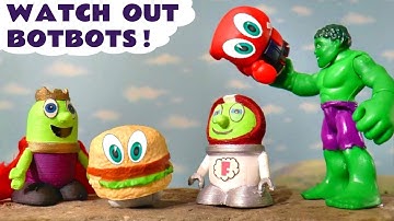 Watch Out Botbots Funny Story With Funlings and Hulk