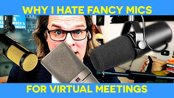 Best Mics for Zoom - Why I Hate Studio Mics!