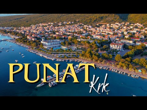 Beautiful Summer Holidays in Punat Town on Krk Island, Croatia