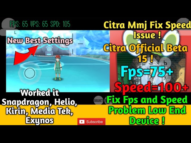 Pokemon Ultra Sun running on 60-70% speed - Citra Support - Citra Community