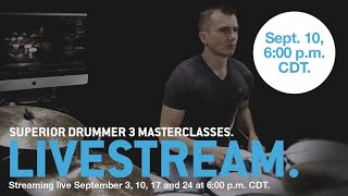 LIVE STREAM: Superior Drummer 3 w/ E-Drums - Session 2