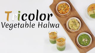 3 Instant Vegetable halwa Recipes | Tricolor Vegetable Halwa Recipe | Chef Harpal Singh