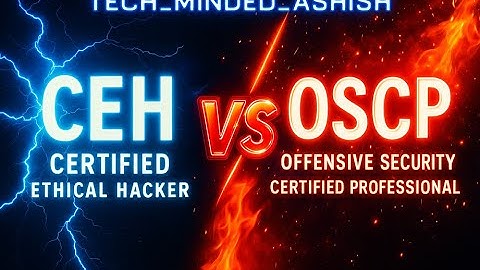🔥 CEH vs OSCP: The Ultimate Cybersecurity Showdown! | Which One Should You Choose?
