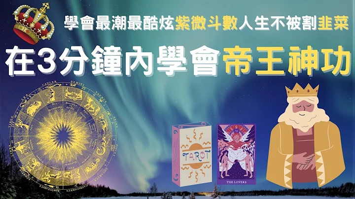 2023 在3分鐘內學會帝王神功 │ 帝王學 │ 最潮最酷炫的紫微斗數 起源 EP02 (附中文字幕)  4K畫質 搭配AI │ 天下第一神術 │ 命理學 │ 人生不被割韭菜 │ 官心你的食衣住行育樂 - 天天要聞