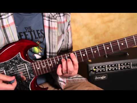 Queens Of The Stone Age - Little Sister - How To Play On Guitar - Rock Guitar Lessons Power Chords