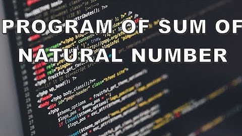 sum of natural number in c++ #coding #cpp #problemsolving
